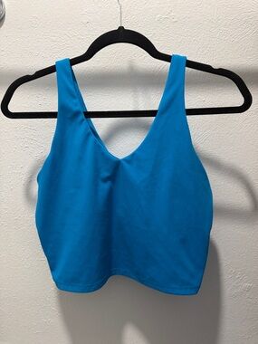 Target Blue Crop Top